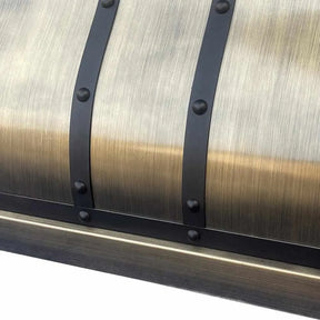 Fobest Custom Aged Brass Range Hood FSS-160-Stainless Steel Range Hood-Fobest