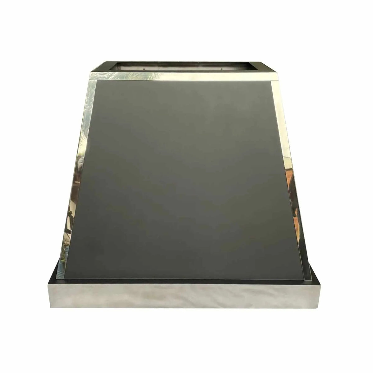 Fobest Custom Black Range Hood Stainless Steel Straps FSS-179-Stainless Steel Range Hood-Fobest