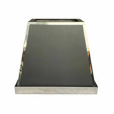 Fobest Custom Black Range Hood Stainless Steel Straps FSS-179-Stainless Steel Range Hood-Fobest