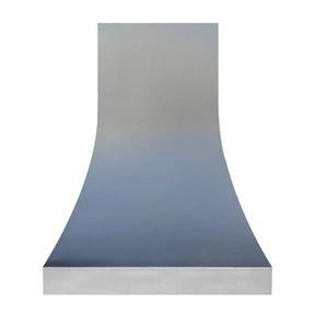 Fobest Custom Black Range Hood Stainless Steel with Band FSS-81-Stainless Steel Range Hood-Fobest