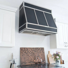 Fobest Custom Black Stainless Steel Range Hood FSS-117-Stainless Steel Range Hood-Fobest