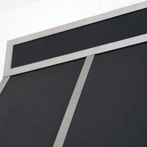 Fobest Custom Black Stainless Steel Range Hood FSS-117-Stainless Steel Range Hood-Fobest
