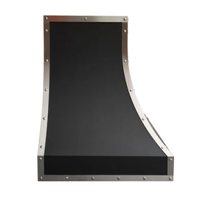 Fobest Custom Black Stainless Steel Range Hood FSS-170-Stainless Steel Range Hood-Fobest
