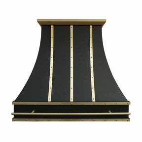 Fobest Custom Black Stainless Steel Range Hood FSS-175-Stainless Steel Range Hood-Fobest