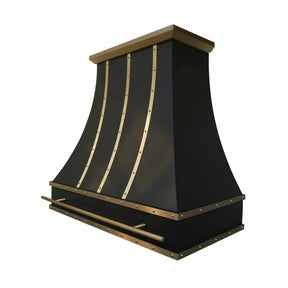 Fobest Custom Black Stainless Steel Range Hood FSS-175-Stainless Steel Range Hood-Fobest