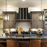Fobest Custom Black Stainless Steel Range Hood FSS-175-Stainless Steel Range Hood-Fobest