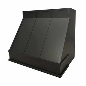 Fobest Custom Black Vent Hood Stainless Steel with Angled Slop FSS-213-Stainless Steel Range Hood-Fobest