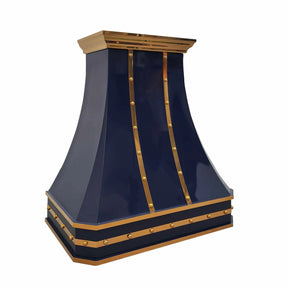 Fobest Custom Blue Stainless Steel Range Hood FSS-278-Stainless Steel Range Hood-Fobest