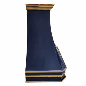 Fobest Custom Blue Stainless Steel Range Hood FSS-278-Stainless Steel Range Hood-Fobest