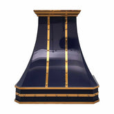 Fobest Custom Blue Stainless Steel Range Hood FSS-278-Stainless Steel Range Hood-Fobest