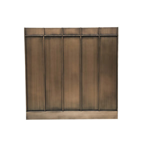Fobest Custom Box Range Hood Aged Brass Finish FSS-350-Stainless Steel Range Hood-Fobest