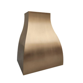 Fobest Custom Brass Kitchen Hood with Bell Shape FSS-364-Stainless Steel Range Hood-Fobest