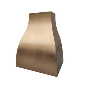 Fobest Custom Brass Kitchen Hood with Bell Shape FSS-364-Stainless Steel Range Hood-Fobest