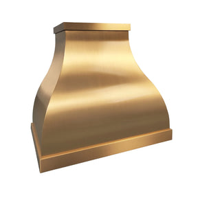 Fobest Custom Brass Range Hood with Bell Shape FSS-194-Stainless Steel Range Hood-Fobest