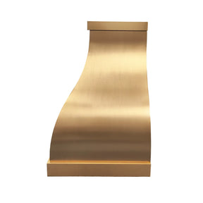 Fobest Custom Brass Range Hood with Bell Shape FSS-194-Stainless Steel Range Hood-Fobest