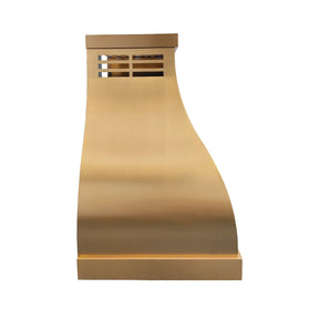 Fobest Custom Brass Range Hood with Bell Shape FSS-194-Stainless Steel Range Hood-Fobest