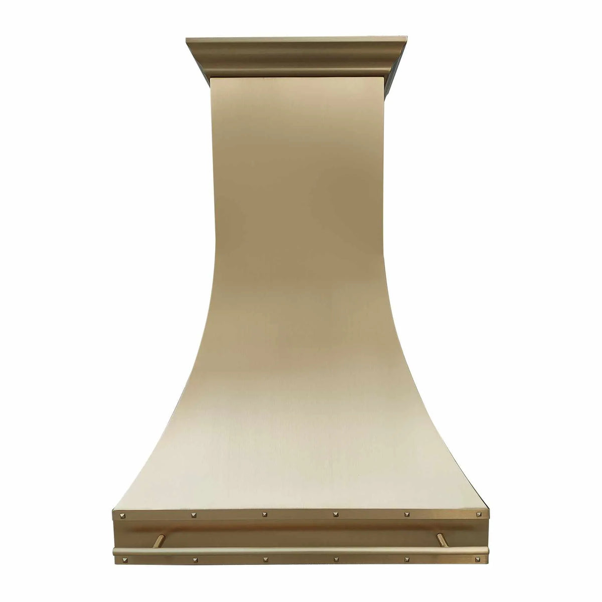 Fobest Custom Brass Range Hood with Class Curved Design FSS-286-Stainless Steel Range Hood-Fobest