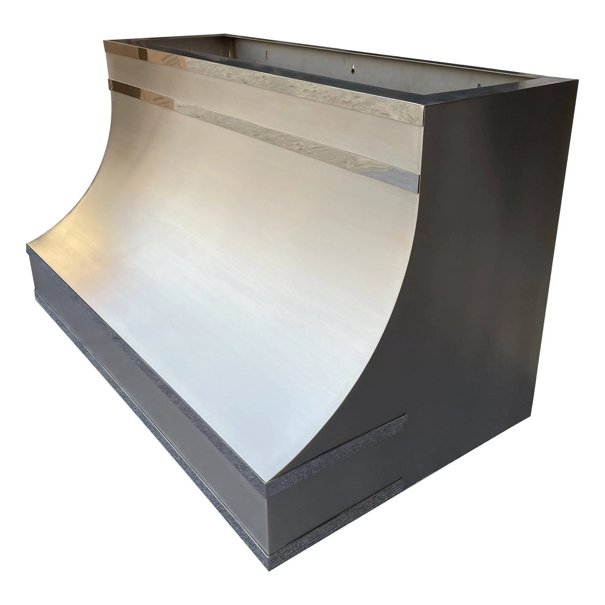 Fobest Custom Brushed Stainless Steel Range Hood FSS-58-Stainless Steel Range Hood-Fobest