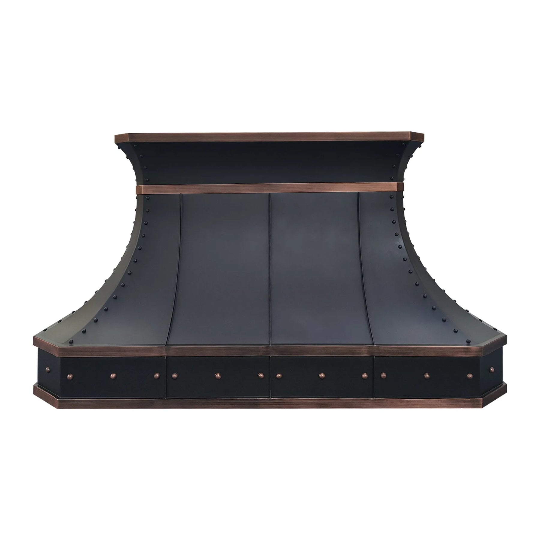 Fobest Custom Copper Kitchen Hood in Oil Rubbed Bronze Finish FCP-286-Copper Range Hood-Fobest