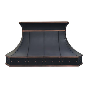 Fobest Custom Copper Kitchen Hood in Oil Rubbed Bronze Finish FCP-286-Copper Range Hood-Fobest
