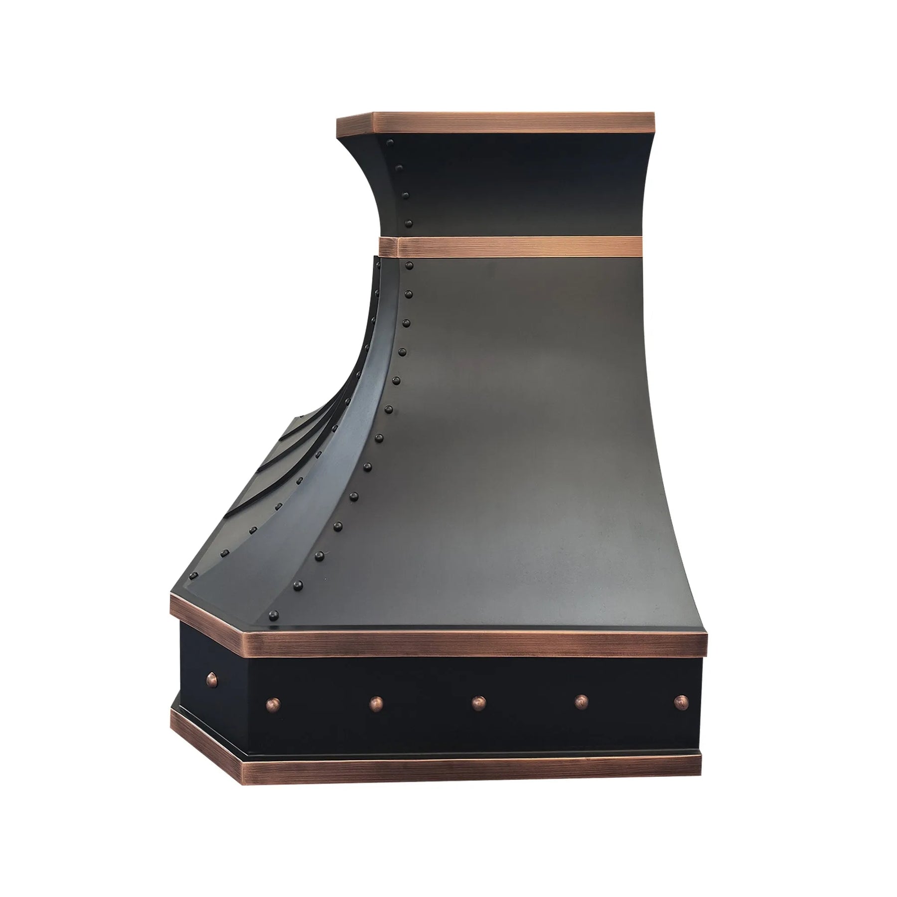 Fobest Custom Copper Kitchen Hood in Oil Rubbed Bronze Finish FCP-286-Copper Range Hood-Fobest