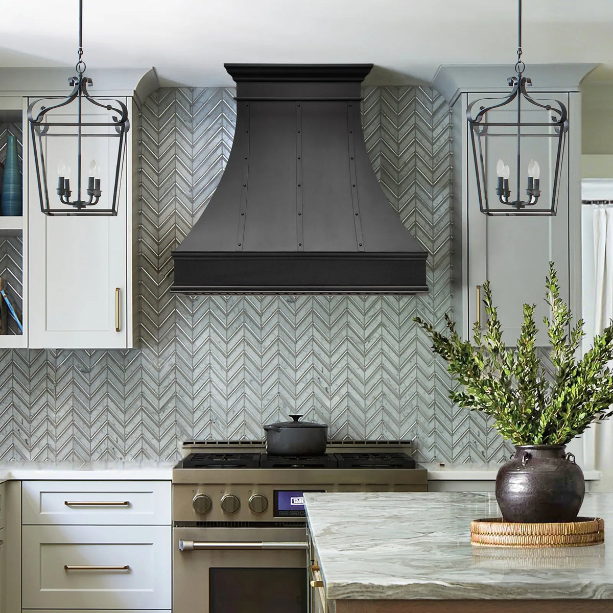 Fobest Custom Copper Kitchen Range Hoods -FCP-291-Copper Range Hood-Fobest