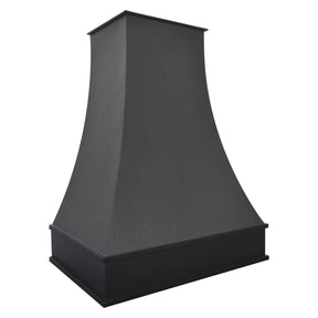 Fobest Dark kitchen hood on a white background