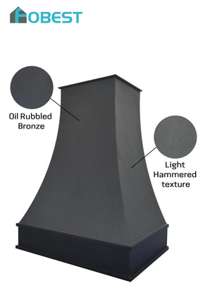 Fobest Custom Copper Metal Hood-FCP-284-Copper Range Hood-Fobest