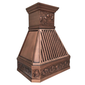 Fobest Custom Copper Range Hood FCP-39-Copper Range Hood-Fobest