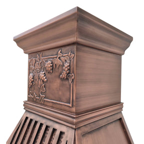 Fobest Custom Copper Range Hood FCP-39-Copper Range Hood-Fobest