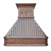 Fobest Custom Copper Range Hood FCP-39-Copper Range Hood-Fobest
