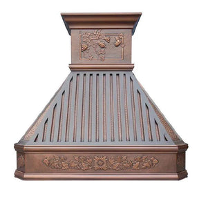 Fobest Custom Copper Range Hood FCP-39-Copper Range Hood-Fobest