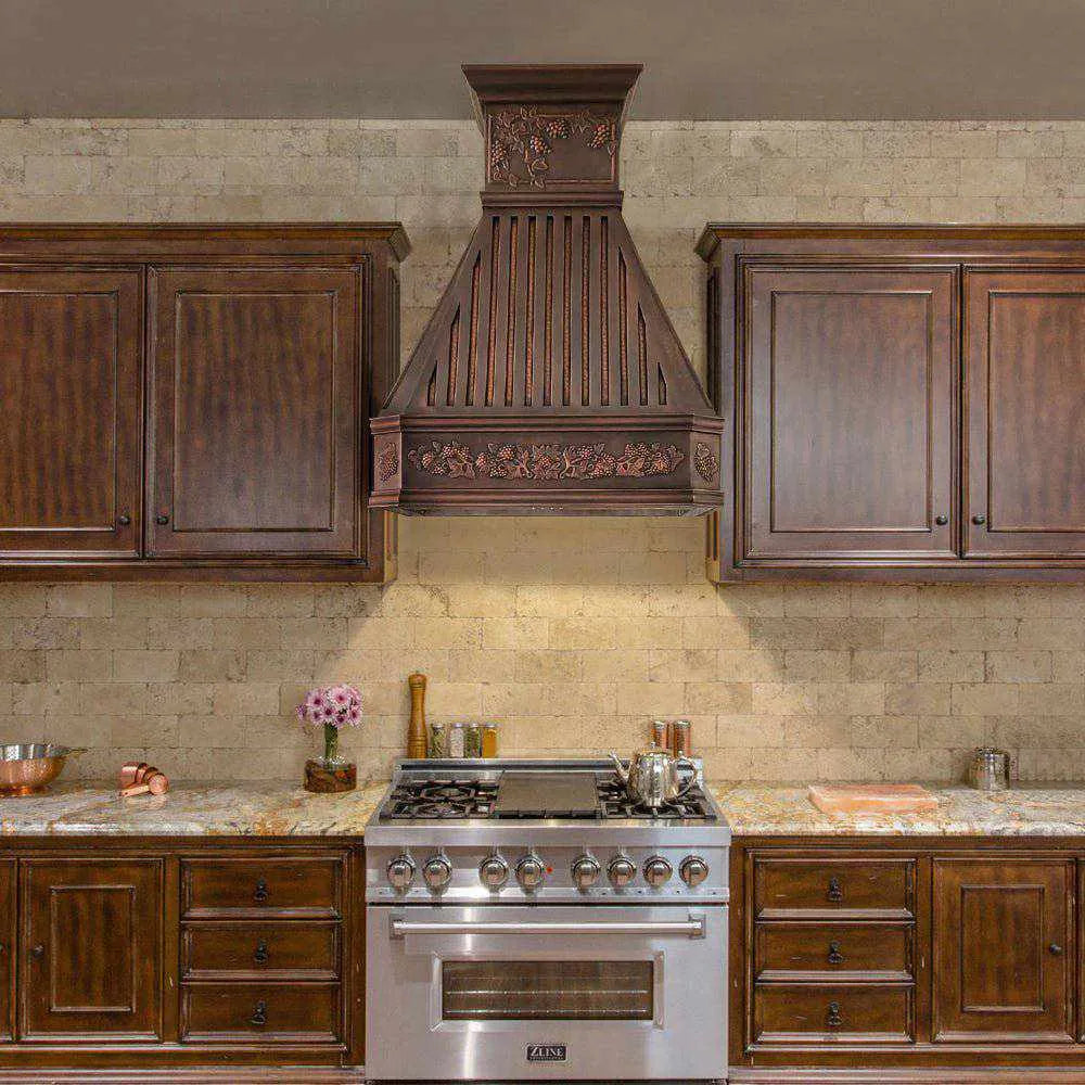 Fobest Custom Copper Range Hood FCP-39-Copper Range Hood-Fobest