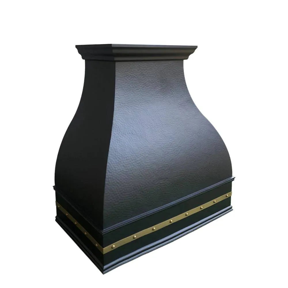 Fobest Custom Copper Range Hood Rustic Design FCP-51-Copper Range Hood-Fobest