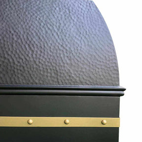 Fobest Custom Copper Range Hood Rustic Design FCP-51-Copper Range Hood-Fobest