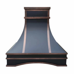 Fobest Custom Copper Range Hood with Arched Bottom FCP-201-Copper Range Hood-Fobest