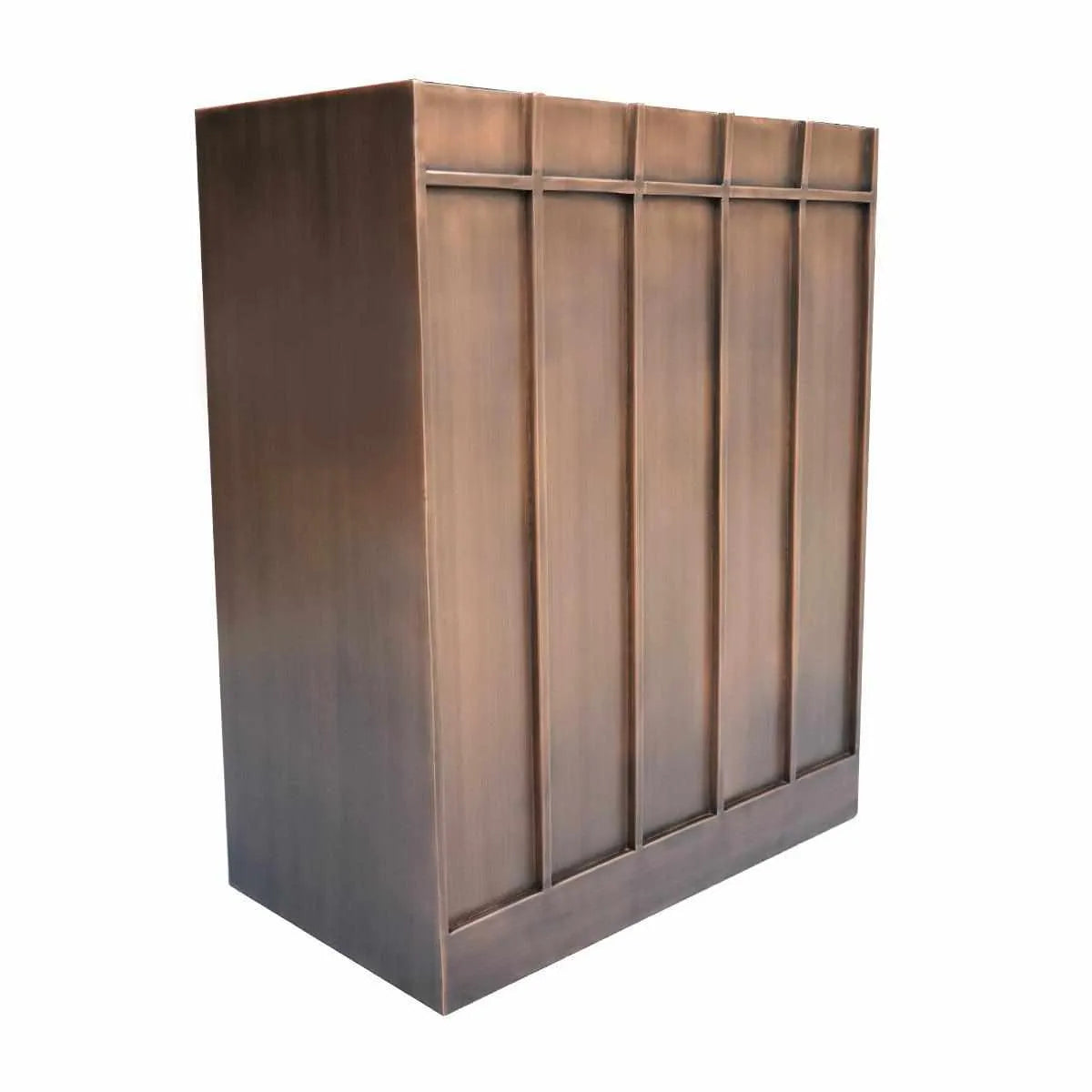 Fobest Custom Copper Range Hood with Box Design FCP-124-Copper Range Hood-Fobest