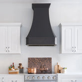 Fobest Custom Copper Range Hood with Dark Finish FCP-55-Copper Range Hood-Fobest
