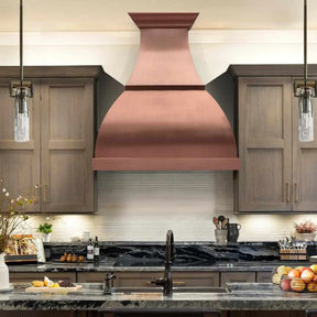 Fobest Custom Copper Range Hood with Natural Copper Finish FCP-203-Copper Range Hood-Fobest