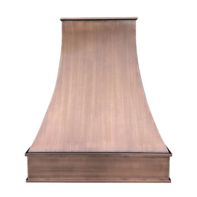 Fobest Custom Copper Range Hood with Smooth Texture FCP-49-Copper Range Hood-Fobest