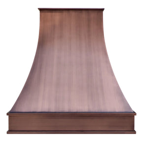 Fobest Custom Copper Range Hood with Smooth Texture FCP-49-Copper Range Hood-Fobest