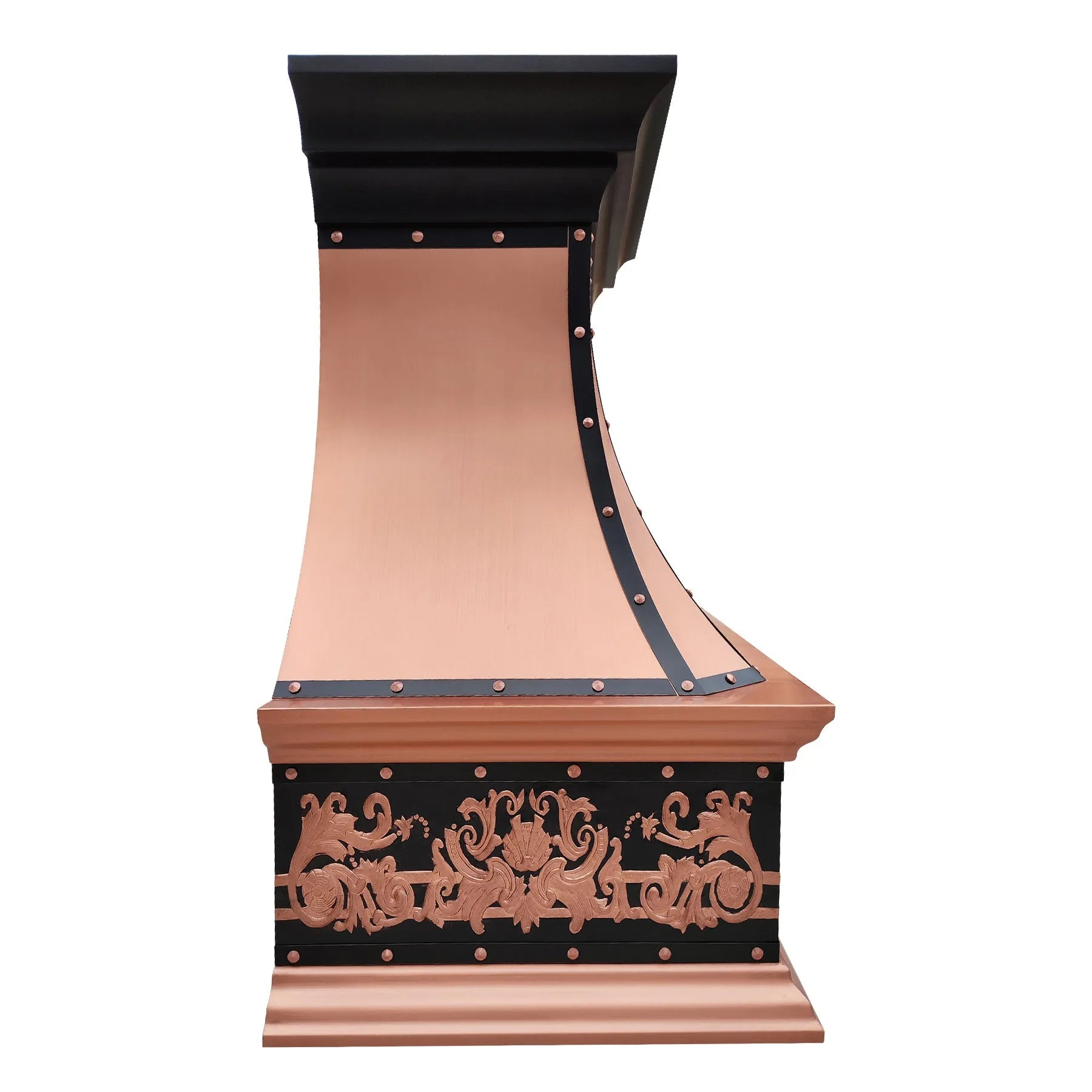 Fobest Custom Copper Range Hood with Vintage Design FCP-226-Copper Range Hood-Fobest