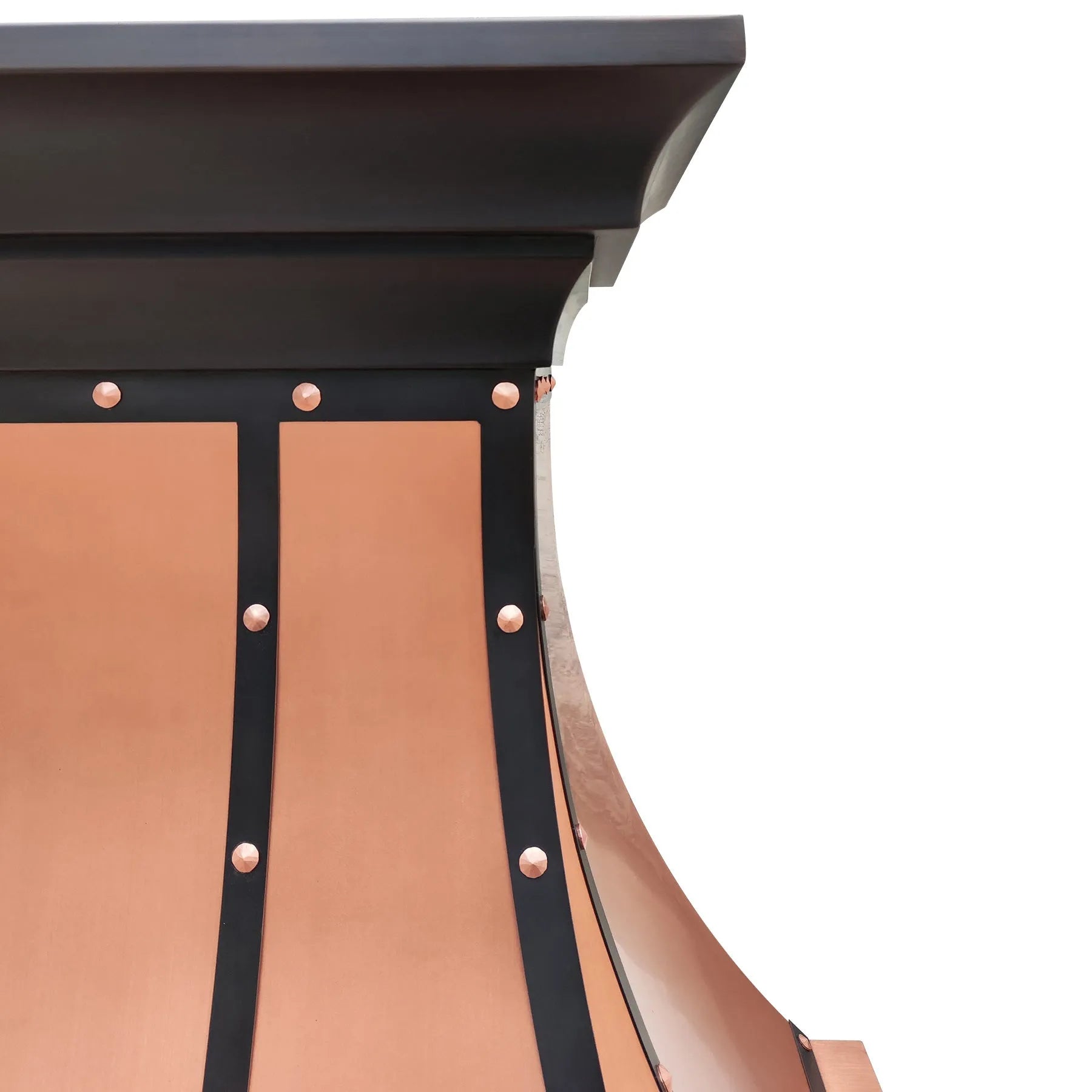 Fobest Custom Copper Range Hood with Vintage Design FCP-226-Copper Range Hood-Fobest