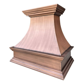 Fobest Custom Copper Range Hood with Vintage Design FCP-36-Copper Range Hood-Fobest