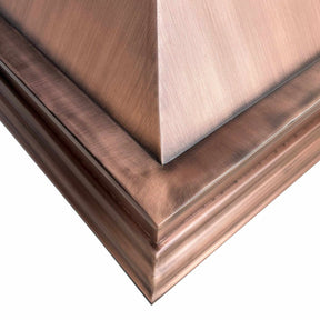 Fobest Custom Copper Range Hood with Vintage Design FCP-36-Copper Range Hood-Fobest