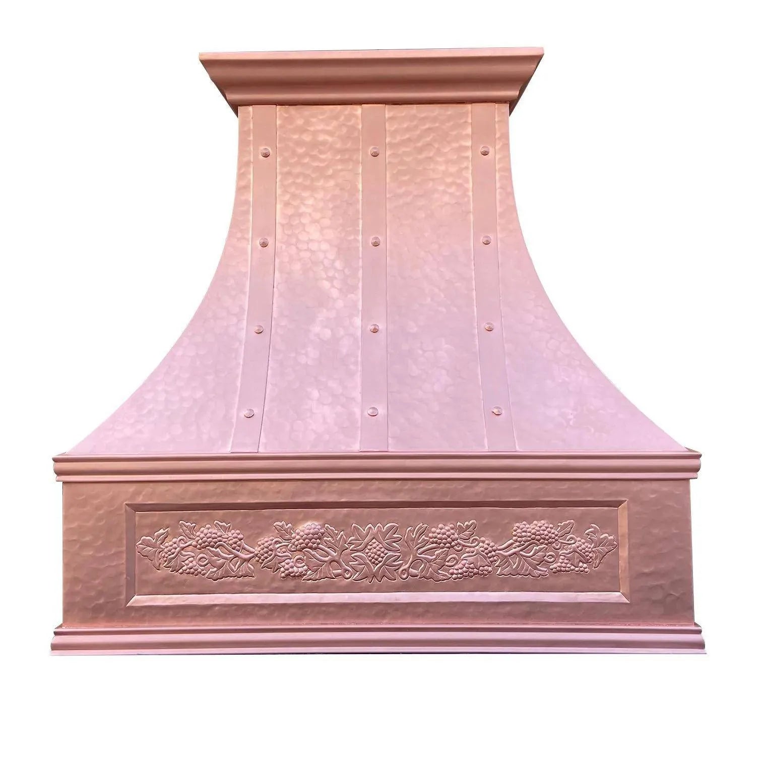 Fobest Custom Hammered Copper Stove Hood FCP-48-Copper Range Hood-Fobest