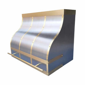 Fobest Custom Kitchen Hood Stainless Steel Bell Design FSS-147-Stainless Steel Range Hood-Fobest
