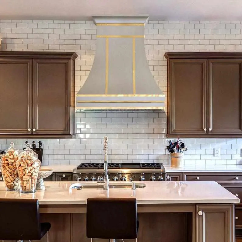 Fobest Custom Kitchen Hood Stainless Steel Finish FSS-118-Stainless Steel Range Hood-Fobest
