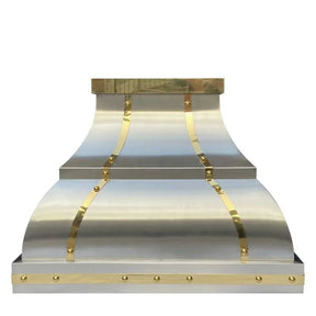 Fobest Custom Kitchen Hood Stainless Steel Finish with Bell Shape FSS-3-Stainless Steel Range Hood-Fobest
