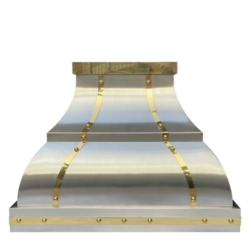 Fobest Custom Kitchen Hood Stainless Steel Finish with Bell Shape FSS-3-Stainless Steel Range Hood-Fobest